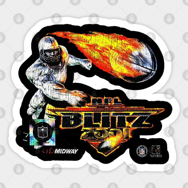 Football Blitz 2001 - Video Game Sticker by nicklower